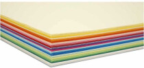 Farbiges Papier, A4,  80 g, Sortierte Farben, 290Bl. sort.