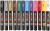 Uni Posca Marker, 0,7 mm, Sortierte Farben, extrafein, 12 Stück