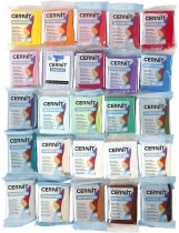 Cernit, Sortierte Farben, 25 x 56g