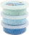 Foam Clay® Sets, Blau, Hellblau, Grün, Metallic-Farbe und Glitter, 3x14g