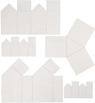 Form-Matten "Häuser und Dreiecke" Set mit...