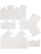 Form-Matten "Häuser und Dreiecke" Set mit 5 Stk.