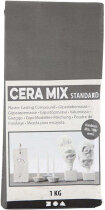 Cera-Mix Standard Modelliergips, 1kg, hellgrau