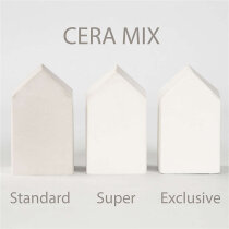 Cera-Mix Standard Modelliergips, 1kg, hellgrau