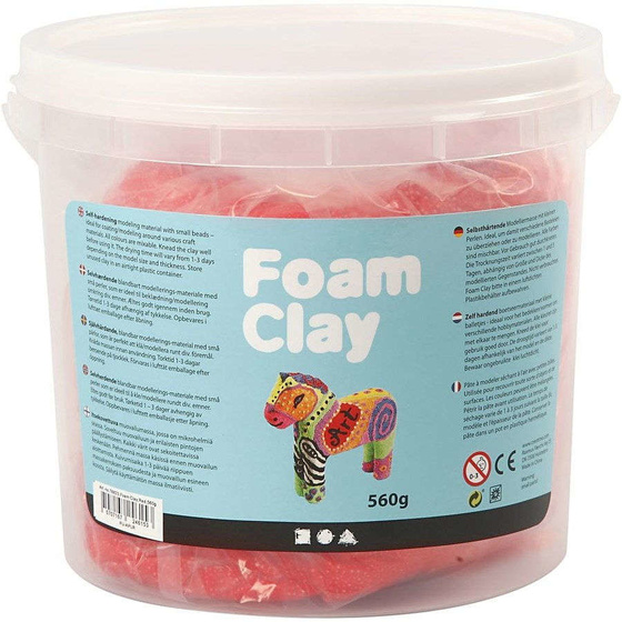 Foam Clay, Rot, 560g