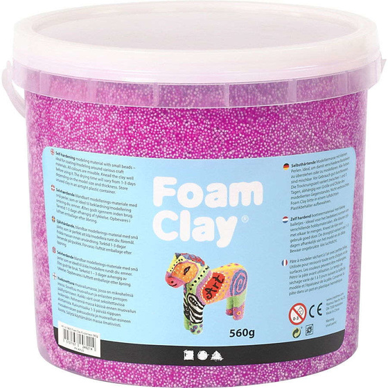 Foam Clay®, Neonlila, 560g
