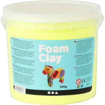 Foam Clay®, Neongelb, 560g