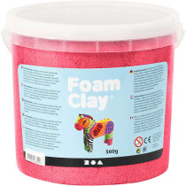 Foam Clay®, Rot, Metallic-Farbe, 560g