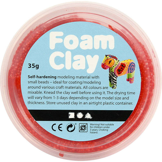 Foam Clay®, Rot, 35g