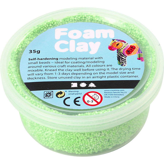 Foam Clay, Neongrn, 35g