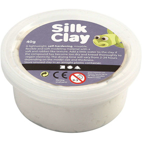 Silk Clay®, Weiß, 40g