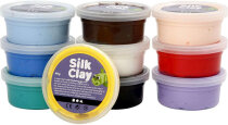 Silk Clay® - Sortiment, sortierte Farben, Basic 1