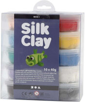 Silk Clay® - Sortiment, sortierte Farben, Basic 1