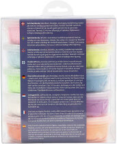 Silk Clay®, Sortiment, sortierte Farben, Basic 2, 10x40g