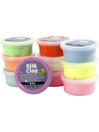 Silk Clay, Sortiment, sortierte Farben, Basic 2, 10x40g