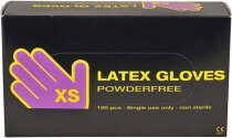 Latex-Handschuhe, Größe x-small