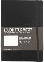 Notizbuch - "Bullet Journal", A5 14x21 cm,...
