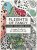 Antistress-Malbuch, Größe 10,5x14,5 cm, Fantasie-Flüge