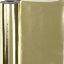 Geschenkpapier, B 50 cm,  65 g, Gold, 100m