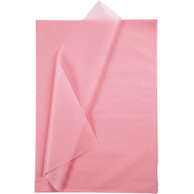 Seidenpapier, 50 x 70 cm, Pink, 10Bl.