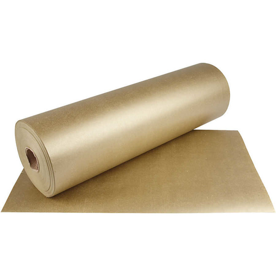 Geschenkpapier, B 50 cm,  60 g, Gold, 100m