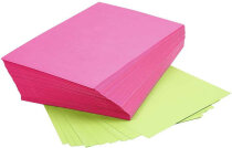 Farbiges Papier, A4,  80 g, Pink, 500Bl.