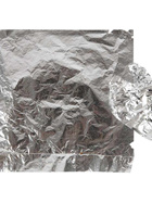 Blattmetall, 16x16 cm, Silber