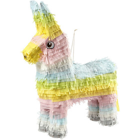 Piñata, 39 x 13x55 cm, Pastellfarben