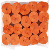 Krepppapier - Streifen, B 5 cm, L 20 m, Orange, 20Rollen