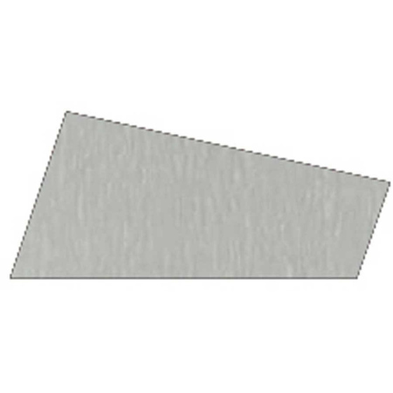 Krepppapier - Streifen, B 5 cm, L 20 m, Wei, 20Rollen