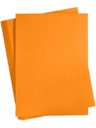 Karton, farbig, 180g, Farbe: Mandarin, 100 Blatt