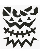 Fancy Sticker, Halloween - große Gesichter