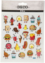 Sticker, Fast food