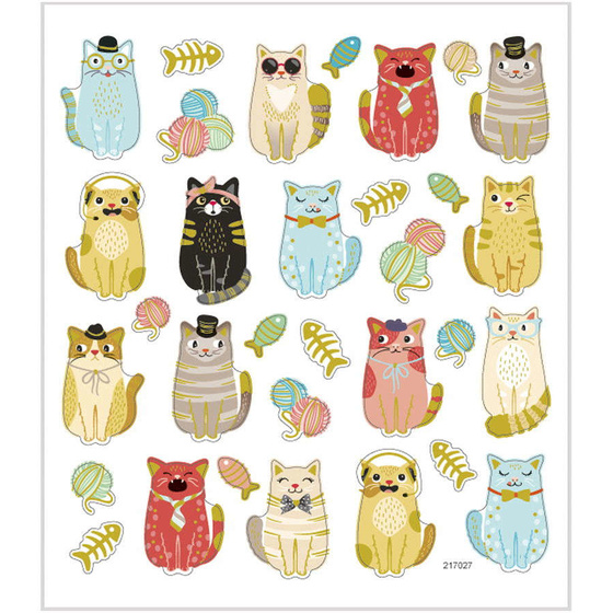 Sticker, Lustige Katzen