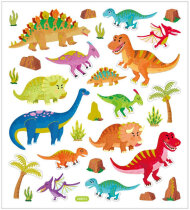 Sticker, Dinosaurier