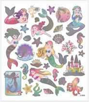 Sticker, Meerjungfrauen