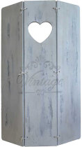 Chalky Vintage-Look, Pearl blue