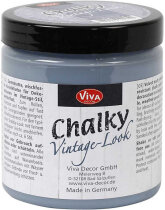 Chalky Vintage-Look, Smokey blue