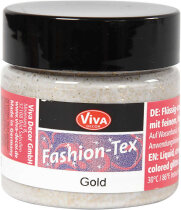 Viva Decor Fashion-Tex Textilfarbe, Gold, 45ml