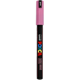 Uni Posca Marker, 0,7 mm, Rosa metallic, extrafein