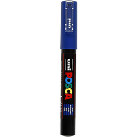 Uni Posca Marker, 0,7 mm, Blau, extrafein