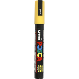 Uni Posca Marker, 2,5 mm, Gelb, Medium