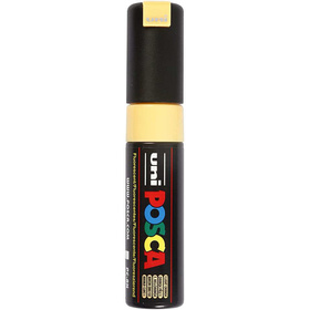 Uni Posca Marker, 8 mm, Fluo-Hellorange, breit