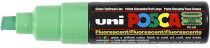 Uni Posca Marker, 8 mm, Fluo-Grün, breit