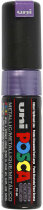 Uni Posca Marker, 8 mm, Violett metallic, breit