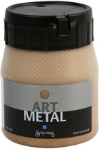 Art Metal Farbe, Mittelgold, 250ml