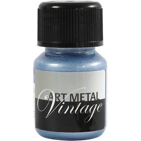 Art Metal Farbe, Perlmutt-Blau