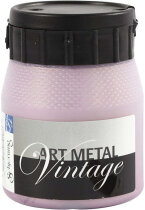 Art Metal Farbe, Perlmutt-Rosa, 250ml