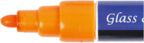 Glas- und Porzellanmalstift, 5 mm, Orange, halbdeckend