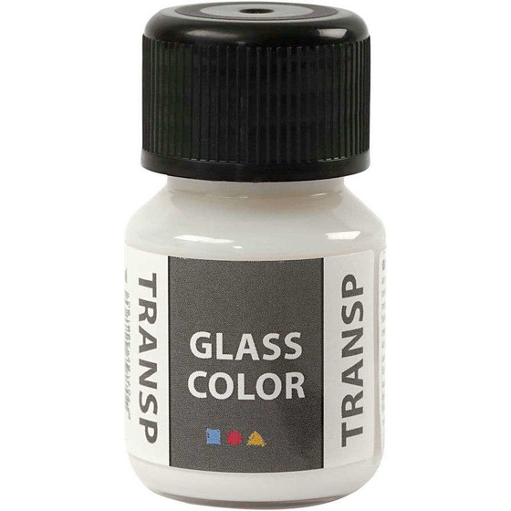 Glas Color Transparent, Weiß, 35ml